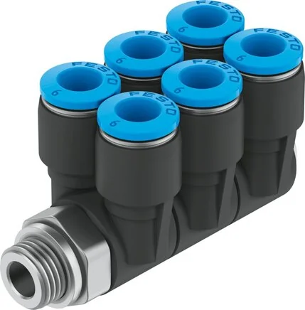 Festo - QSLV6-G1/2-12-186262 - Mehrfachverteiler