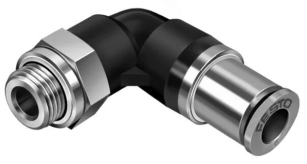 Festo - QSMKL-G1/8-4-186304 - L Verriegelung Steckverschraubung