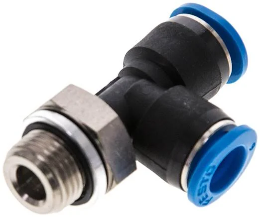 Festo - QSMTL-G1/8-6-186275 - T-Verschraubung