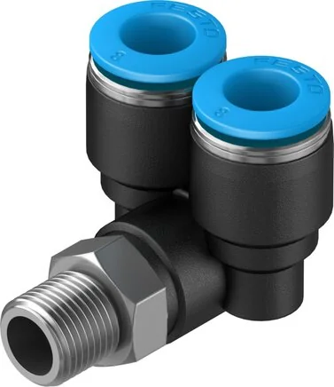Festo - QSYL-1/8-8-153175 - Y-Steckverschraubung