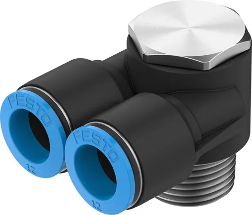 Festo - QSYLV-1/2-12-153195 - Y-Steckverschraubung