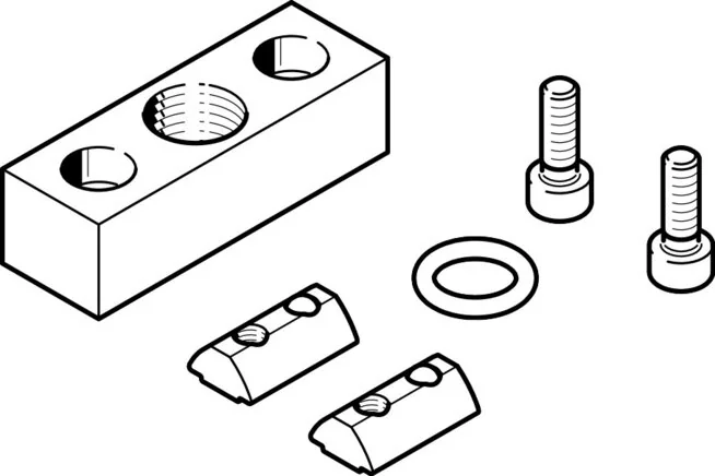Festo - VABF-P5-P1A3-G38-8021863 - Zusätzliche Zuführung