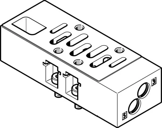 Festo - VABF-S1-2-F1B1-C-555788 - Drosselplatte