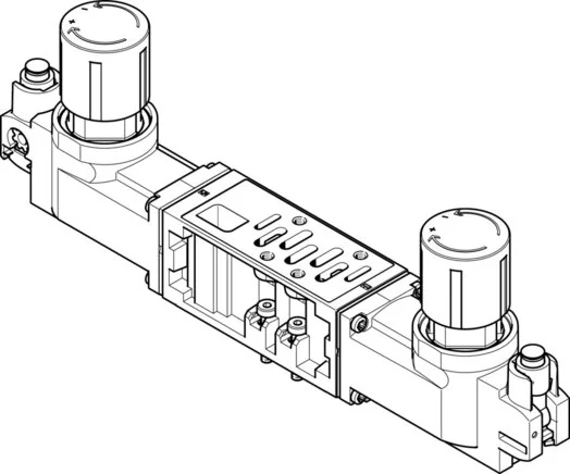 Festo - VABF-S1-2-R5C2-C-10-555766 - Reglerplatte