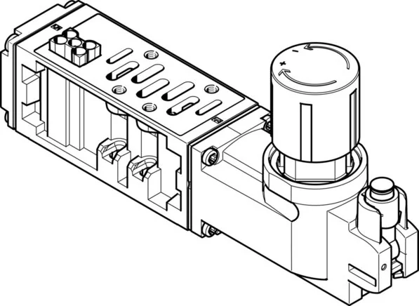 Festo - VABF-S2-2-R2C2-C-6-555773 - Reglerplatte