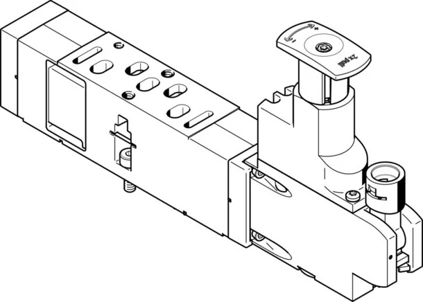 Festo - VABF-S3-1-R7C2-C-6-546791 - Reglerplatte