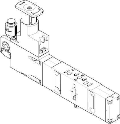 Festo - VABF-S3-2-R7C2-C-6-546790 - Reglerplatte