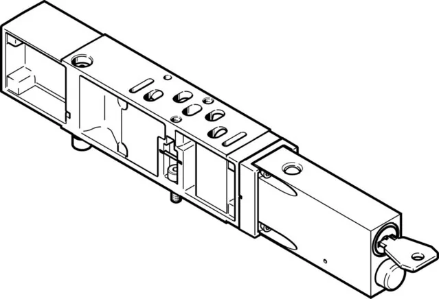 Festo - VABF-S4-1-L1D2-C-8001179 - Vertikale Drucksperrplatte