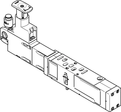 Festo - VABF-S4-1-R6C2-C-10E-560776 - Reglerplatte