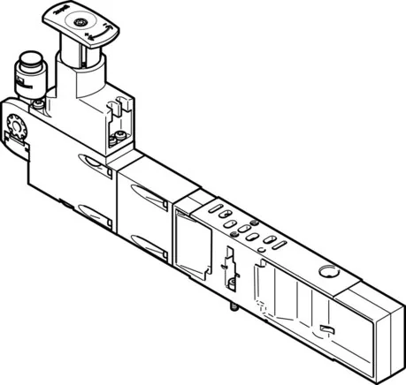 Festo - VABF-S4-2-R1C2-C-6E-560758 - Reglerplatte