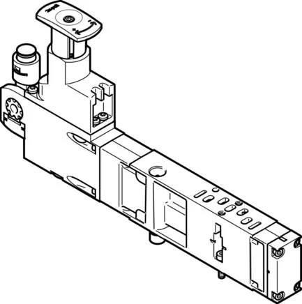 Festo - VABF-S4-2-R3C2-C-6-540155 - Reglerplatte