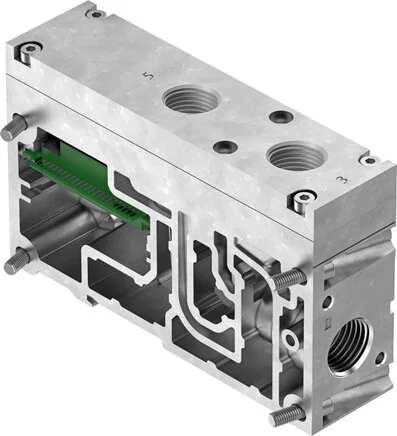 Festo - VABF-S6-1-P1A6-G12-CB-8092502 - Versorgungsplatte