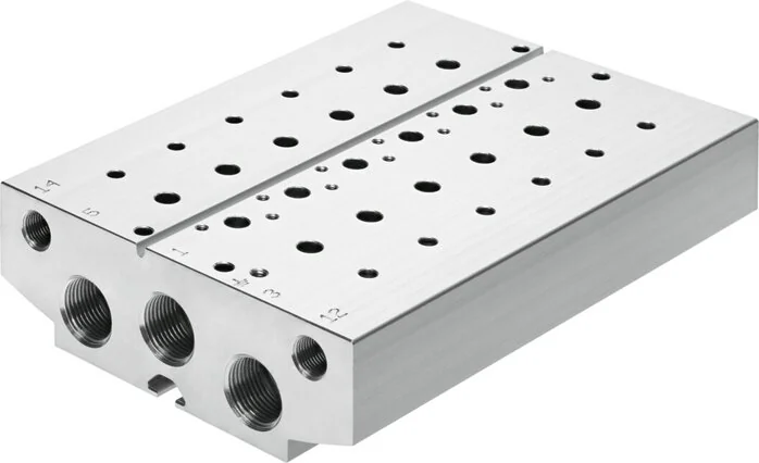Festo - VABM-B10-25E-N12-10-8026260 - Anschluss Block