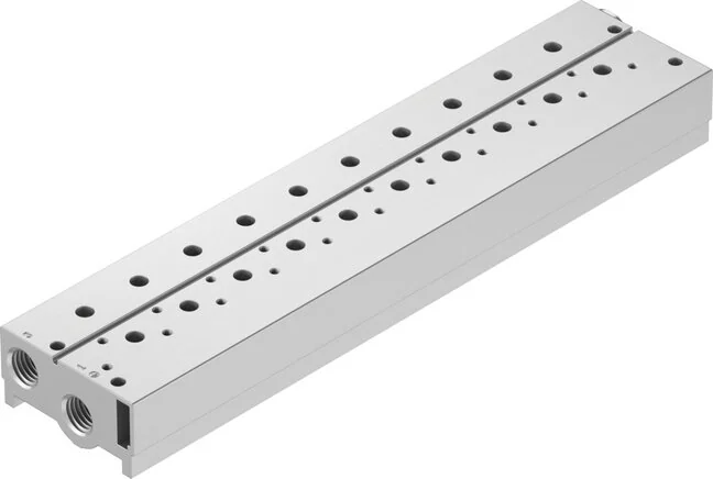 Festo - VABM-B10-25S-N38-10-P3-8026314 - Anschluss Block