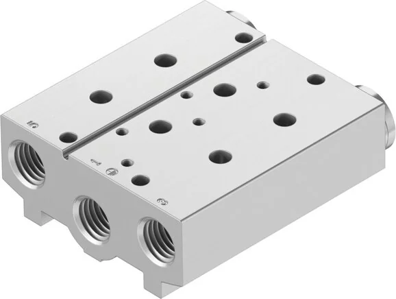 Festo - VABM-B10-25S-N38-2-8026270 - Anschluss Block