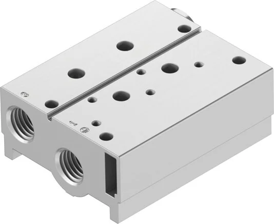 Festo - VABM-B10-25S-N38-2-P3-8026306 - Anschluss Block