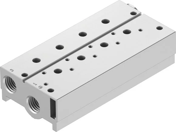 Festo - VABM-B10-25S-N38-3-P3-8026307 - Anschluss Block