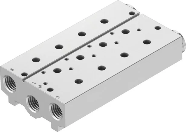 Festo - VABM-B10-25S-N38-4-8026272 - Anschluss Block