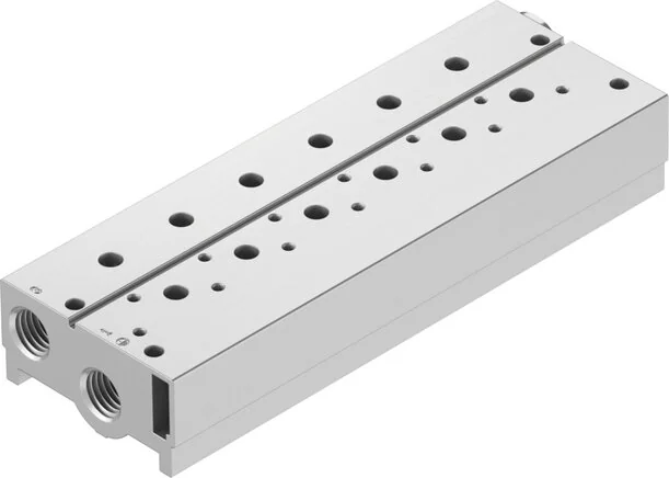 Festo - VABM-B10-25S-N38-6-P3-8026310 - Anschluss Block
