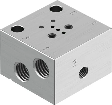 Festo - VABS-C12-6-B-M3-8122793 - Anschluss Block