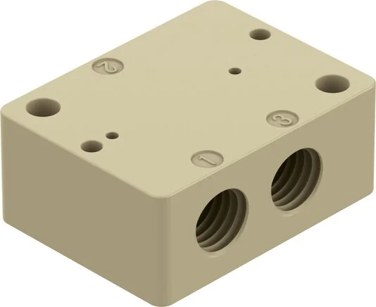 Festo - VABS-K2-10S-16-M6-P-8122827 - Anschlussplatte