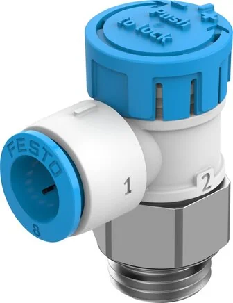 Festo - VFOE-LE-T-G14-Q8-P50-8095434 - Drossel-Rückschlagventil