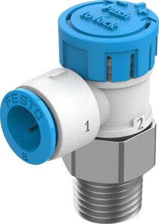 Festo - VFOE-LE-T-R14-Q8-8068738 - Drossel-Rückschlagventil