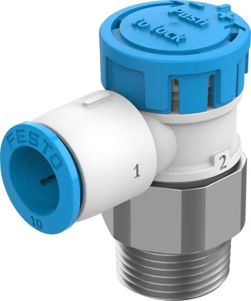 Festo - VFOE-LE-T-R38-Q10-8068741 - Drossel-Rückschlagventil