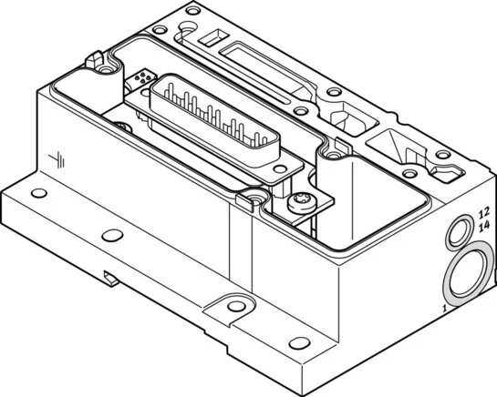 Festo - VMPA1-MPM-EPL-GU-540896 - Elektrischer Anschluss