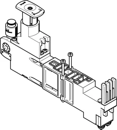 Festo - VMPA2-B8-R3C2-C-06-549057 - Reglerplatte