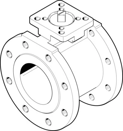 Festo - VZBC-100-FF-16-22-F0710-V4V4T-1692209 - Kugelventil