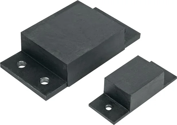Norelem - 26120-15005020057 - Gummi-Metall-Anschlagschiene