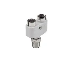 Norgren - NC-TS-124F-125M0 - T-Verteiler 2xM12-1xM12