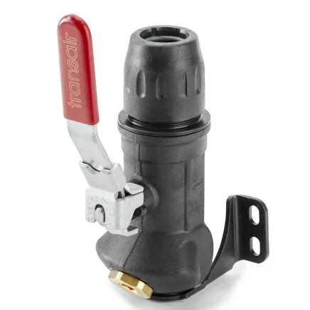 Parker - 6678 25 21 - 1 Anschluss 45° Wandhalterung Mit Kugelventil