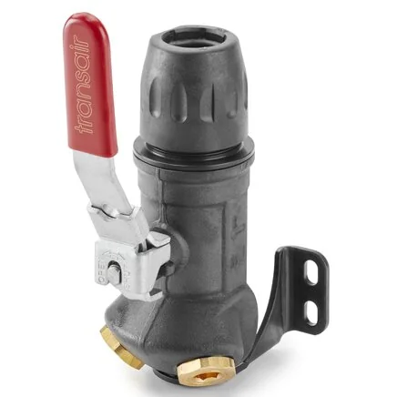 Parker - 6693 17 21 - 2 Anschluss 45° Wandhalterung Mit Kugelventil