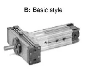 SMC - EMRQBS32-50CB - Hub-Schwenkeinheit