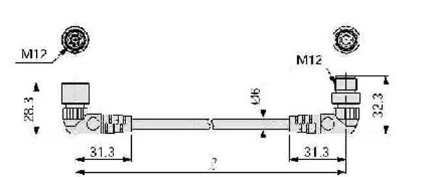 SMC - EX500-AC010-SAPA - Drosselleitung