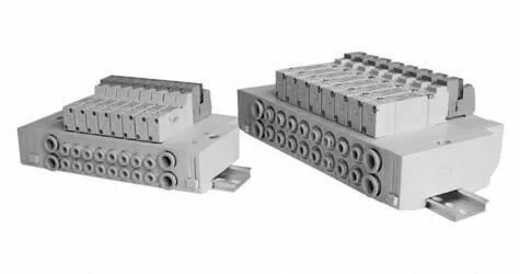SMC - SS5Y5-45-08D-C8-Q - Mehrfachanschlussplatte