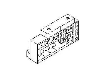 SMC - SV1000-52U-1A-C8 - Endplatte U-Seite