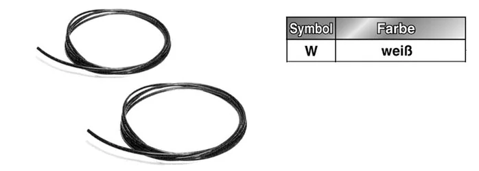 SMC - T0425W-20 - Nylonschlauch Weiß