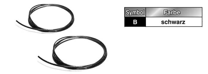 SMC - TIA13B-20 - Nylonschlauch Schwarz