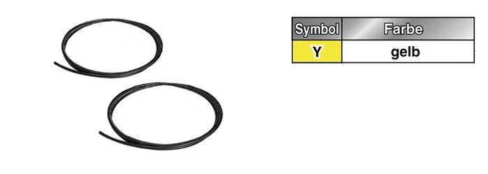 SMC - TS0425Y-20 - Weich Nylon Schlauch, Gelb