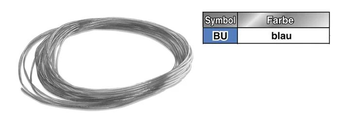 SMC - TU0805BU-20 - Polyurethan-Schlauch, Blau