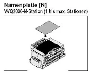 SMC - VVQ2000-N-5 - Typenschild