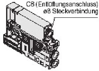 SMC - VVQ2000-R-1-C8 - Zusätzliche Belüftung