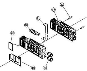 SMC - VVQ4000-9-2H - Dichtung