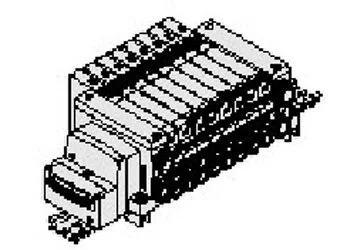 SMC - VVQC2000-57A-S - DIN-Schienen-Befestigungssatz