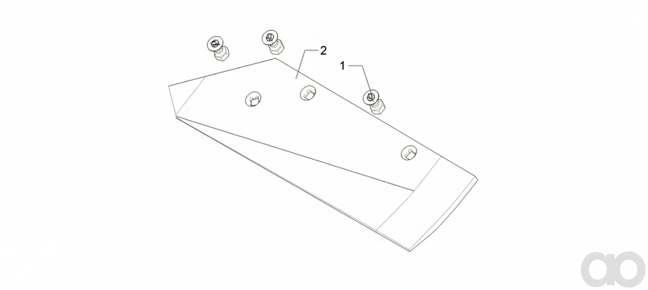 Lemken - 3335021 - Steinschar