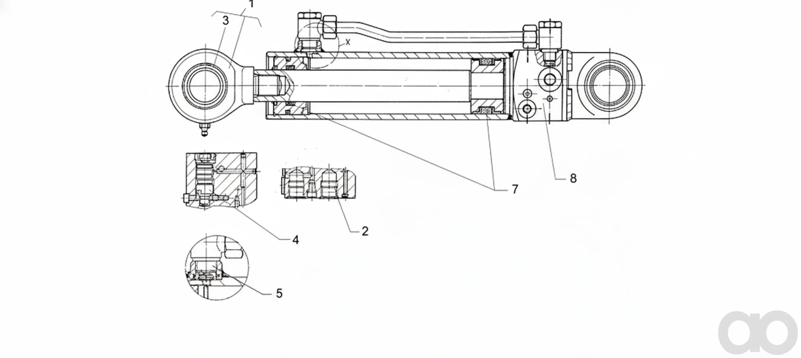 Lemken - 5752388 - Wechselzylinder