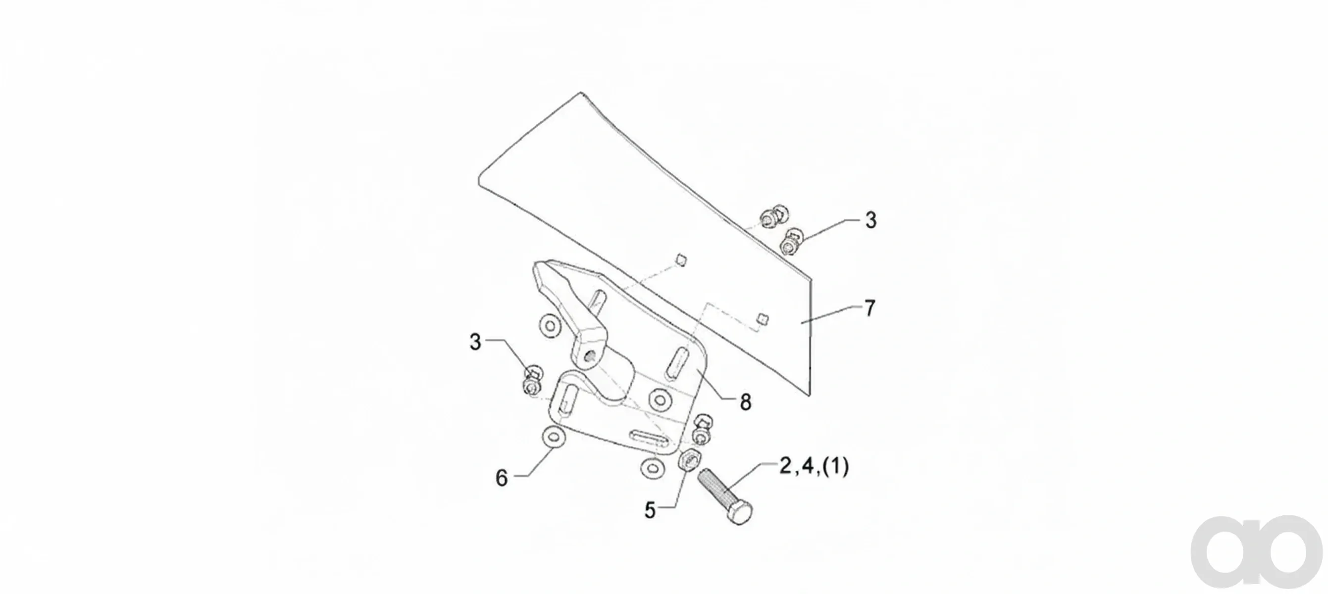 Lemken - 6575551 - Trashboard mit Stuetze